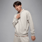 Grey Heather/White