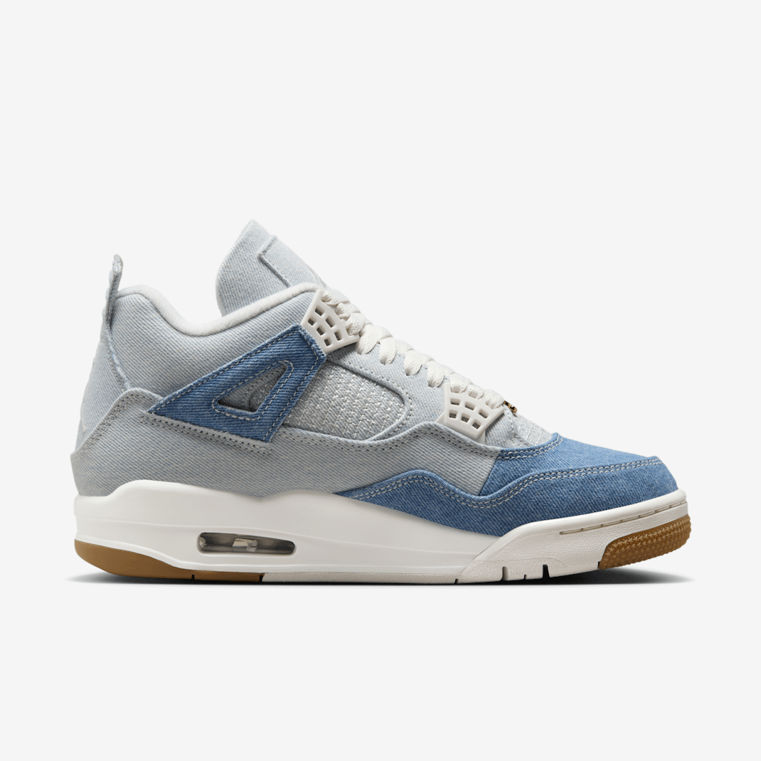 Air Jordan 4 Retro "Worn Blue" - Image 4