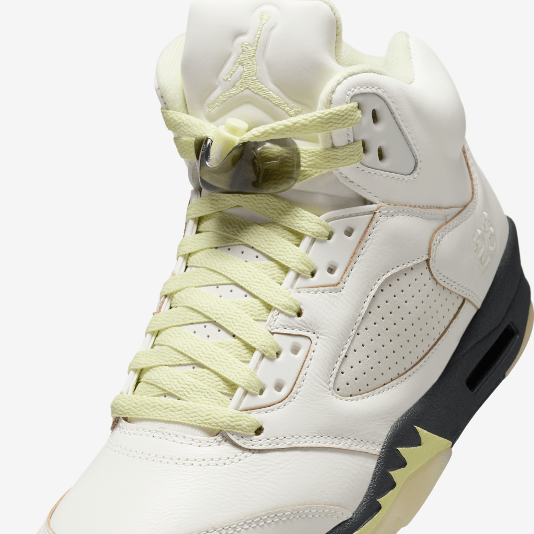Air Jordan 5 Retro "Luminous Green and Sail" - Image 8